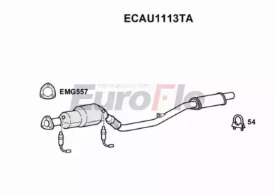 Катализатор (EuroFlo: ECAU1113TA)