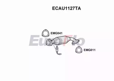 Катализатор (EuroFlo: ECAU1127TA)