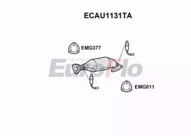 Катализатор (EuroFlo: ECAU1131TA)