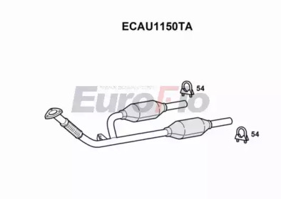 Катализатор (EuroFlo: ECAU1150TA)