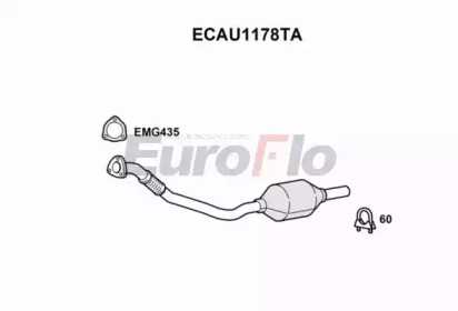 Катализатор (EuroFlo: ECAU1178TA)