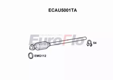 Катализатор (EuroFlo: ECAU5001TA)