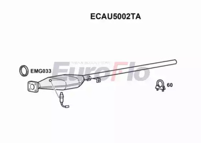 Катализатор (EuroFlo: ECAU5002TA)