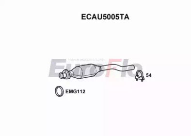 Катализатор (EuroFlo: ECAU5005TA)