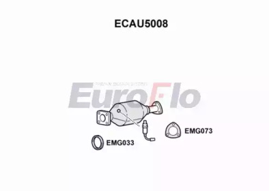 Катализатор (EuroFlo: ECAU5008)