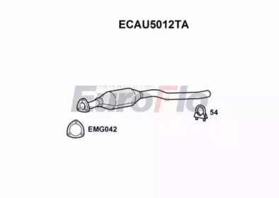 Катализатор (EuroFlo: ECAU5012TA)