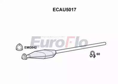 Катализатор (EuroFlo: ECAU5017)