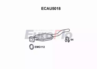 Катализатор (EuroFlo: ECAU5018)