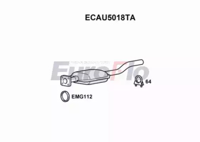 Катализатор (EuroFlo: ECAU5018TA)