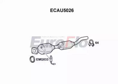 Катализатор (EuroFlo: ECAU5026)