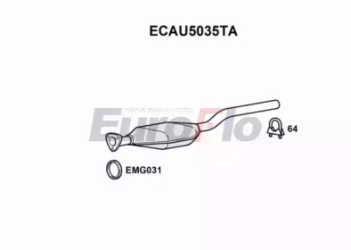 Катализатор (EuroFlo: ECAU5035TA)