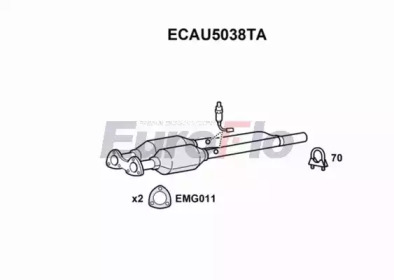 Катализатор (EuroFlo: ECAU5038TA)