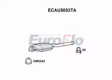 Катализатор (EuroFlo: ECAU5053TA)