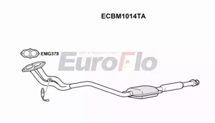 Катализатор (EuroFlo: ECBM1014TA)