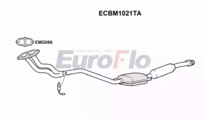 Катализатор (EuroFlo: ECBM1021TA)