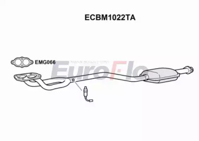 Катализатор (EuroFlo: ECBM1022TA)