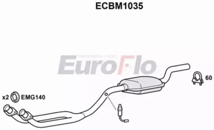 Катализатор (EuroFlo: ECBM1035)