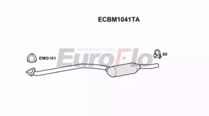 Катализатор (EuroFlo: ECBM1041TA)