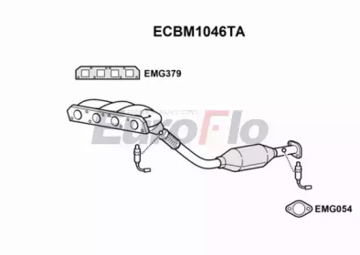 Катализатор (EuroFlo: ECBM1046TA)