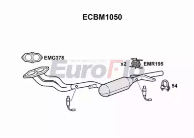 Катализатор (EuroFlo: ECBM1050)