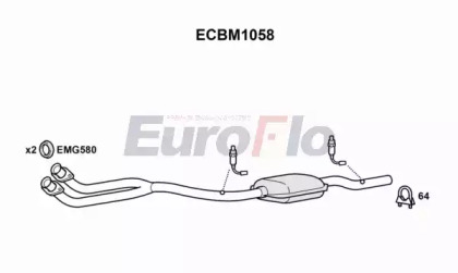 Катализатор (EuroFlo: ECBM1058)