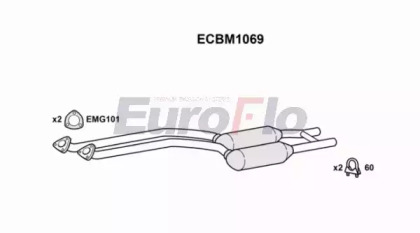 Катализатор (EuroFlo: ECBM1069)