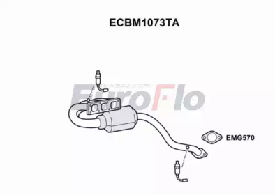 Катализатор (EuroFlo: ECBM1073TA)