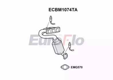 Катализатор (EuroFlo: ECBM1074TA)