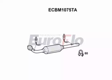 Катализатор (EuroFlo: ECBM1075TA)