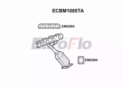 Катализатор (EuroFlo: ECBM1085TA)