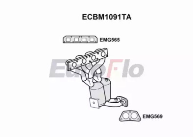 Катализатор (EuroFlo: ECBM1091TA)