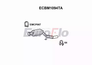 Катализатор (EuroFlo: ECBM1094TA)