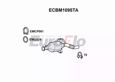 Катализатор (EuroFlo: ECBM1095TA)