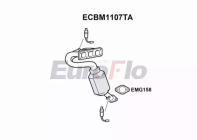 Катализатор (EuroFlo: ECBM1107TA)