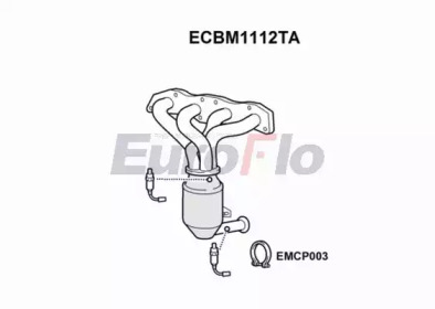 Катализатор (EuroFlo: ECBM1112TA)