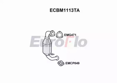 Катализатор (EuroFlo: ECBM1113TA)