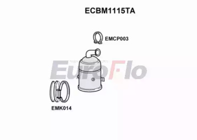 Катализатор (EuroFlo: ECBM1115TA)