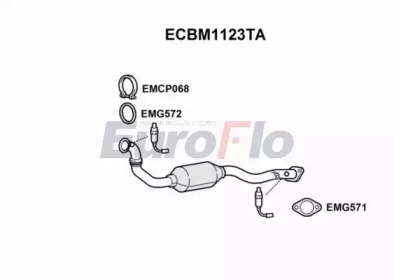 Катализатор (EuroFlo: ECBM1123TA)