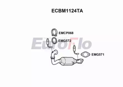 Катализатор (EuroFlo: ECBM1124TA)