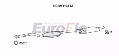 Катализатор (EuroFlo: ECBM1131TA)