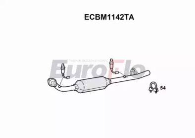 Катализатор (EuroFlo: ECBM1142TA)