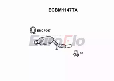 Катализатор (EuroFlo: ECBM1147TA)