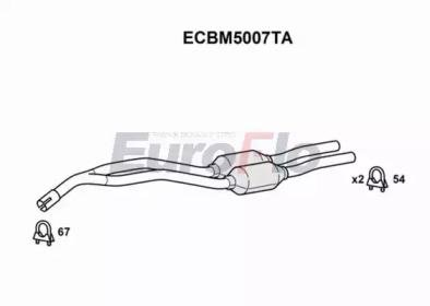 Катализатор (EuroFlo: ECBM5007TA)