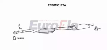 Катализатор (EuroFlo: ECBM5011TA)