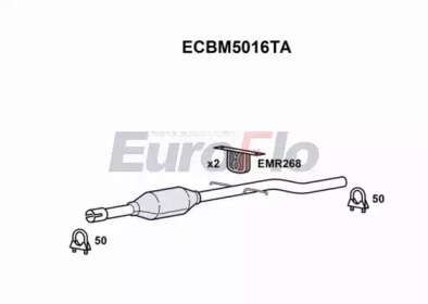 Катализатор (EuroFlo: ECBM5016TA)