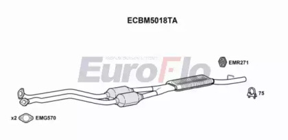 Катализатор (EuroFlo: ECBM5018TA)