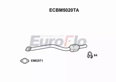 Катализатор (EuroFlo: ECBM5020TA)