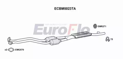 Катализатор (EuroFlo: ECBM5023TA)