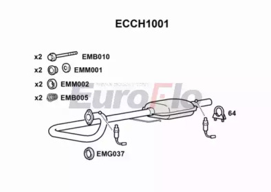 Катализатор (EuroFlo: ECCH1001)