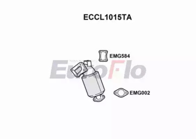 Катализатор (EuroFlo: ECCL1015TA)